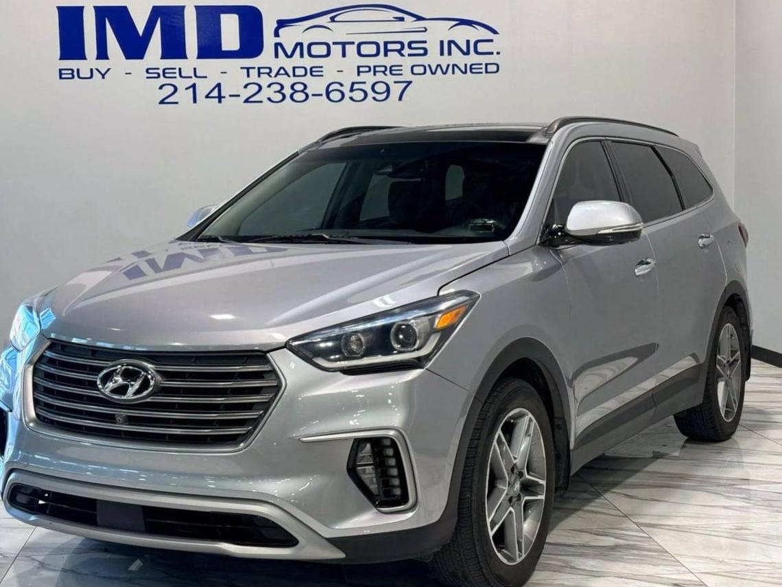 HYUNDAI SANTA FE 2018 KM8SR4HF4JU282938 image